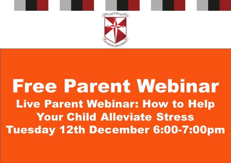 Live Parent Webinar: How to Help Your Child Alleviate Stress